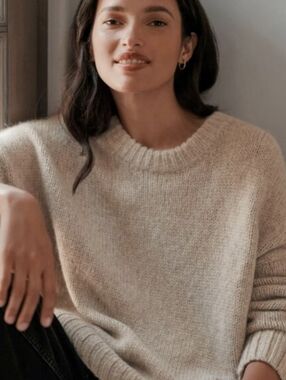 Jenni Kayne Alpaca Cocoon Crewneck Sweater